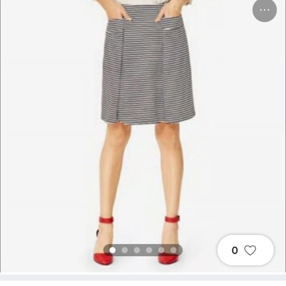 Kate Spade ♠️ Saturday, striped pocket Skirt 0